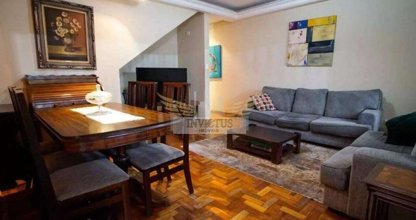 Sobrado com 3 Quartos para Comprar, 165m² - Bairro Jardim, Santo André/SP.