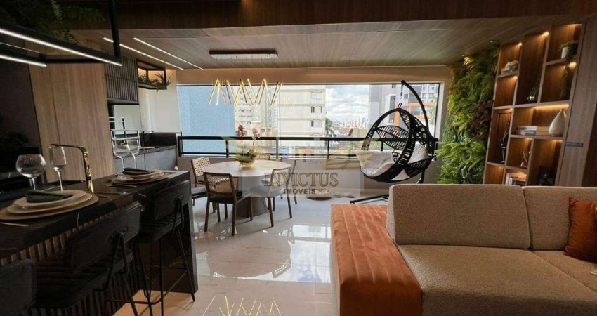 Apartamento com 3 Suítes no Condomínio By Motiró para Comprar, 112m² - Campestre, Santo André/SP.