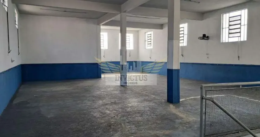 Galpão Comercial para Alugar, 485m² - Vila Luzita, Santo André/SP.