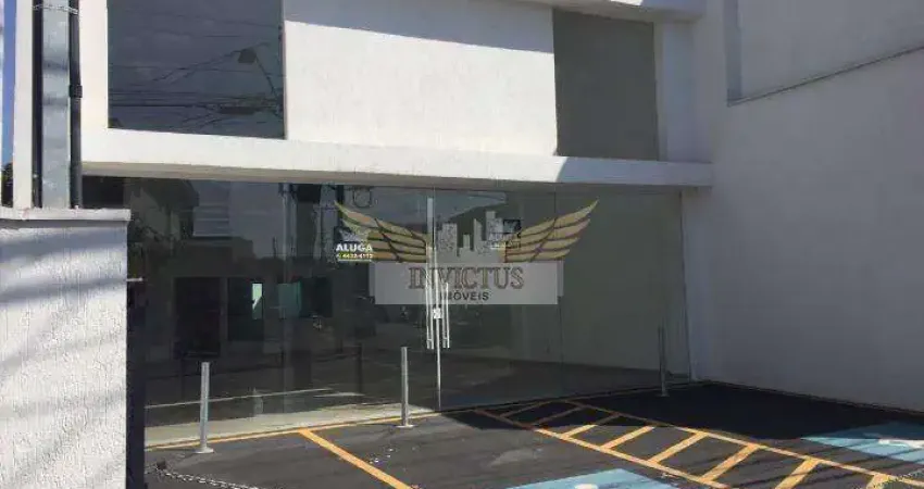 Salão Comercial para Alugar, 174m² - Vila Homero Thon, Santo André/SP.
