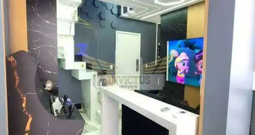 Cobertura com 2 Quartos para Comprar, 80m² - Santa Maria, Santo André/SP.