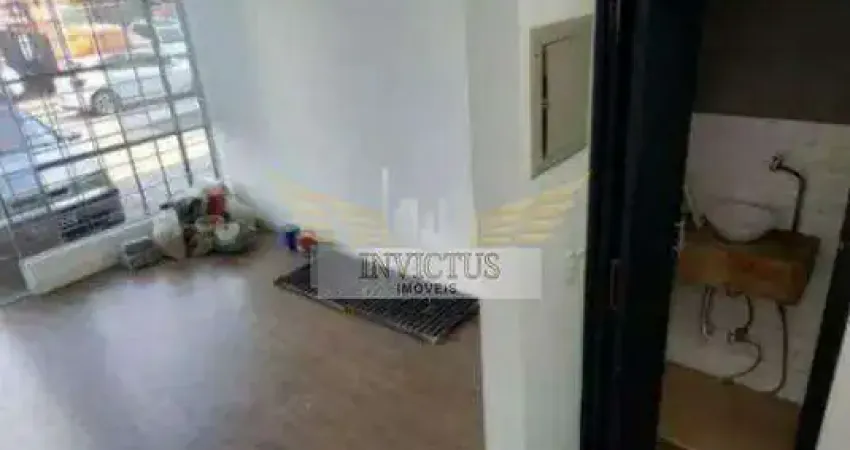 Salão Comercial para Alugar, 50m² - Jardim Bela Vista, Santo André/SP.