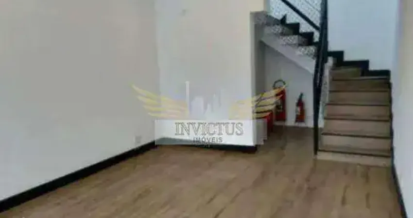 Salão Comercial para Alugar, 50m² - Jardim Bela Vista, Santo André/SP.