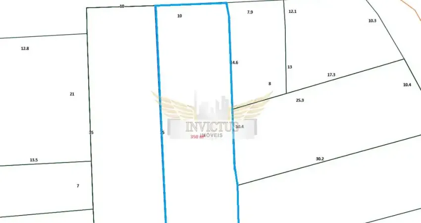 Terreno Comercial para Comprar, 350m² - Bairro Jardim, Santo André/SP.