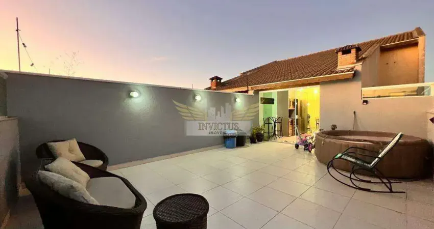 Cobertura sem Condomínio com 3 Quartos para Comprar, 180m² - Bairro Santa Maria, Santo André/SP.