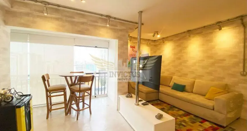 Apartamento Mobiliado com 2 Quartos no Condomínio Celebration para Alugar, 85m² - Bairro Jardim, Santo André/SP.