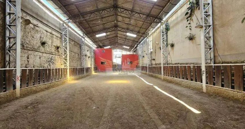 Galpão comercial para alugar, 455m² - campestre, santo andré/sp.