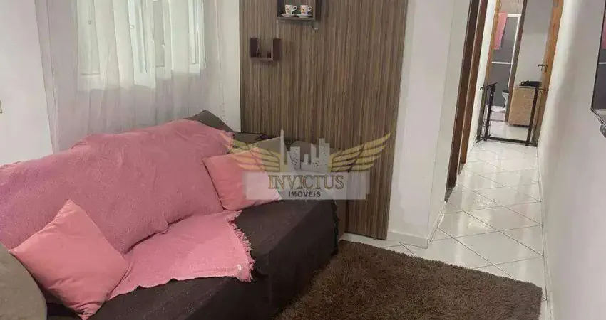 Apartamento sem conomínio com 2 quartos para comprar, 57m² - vila alzira, santo andré/sp.