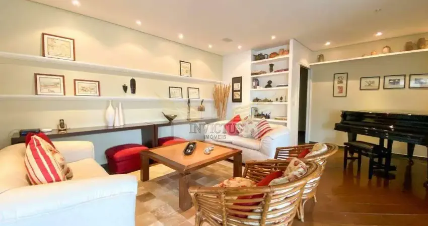 Apartamento com 3 quartos no edifício jardins para comprar, 176m² - bairro jardim, santo andré/sp.