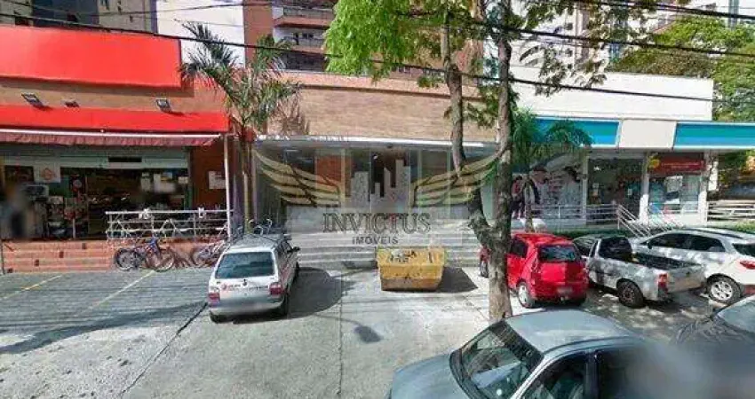 Salão comercial para alugar, 280m² - bairro jardim, santo andré/sp.