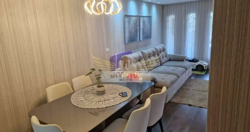 Sobrado com 3 suítes para comprar, 150m² - campestre, santo andré/sp.