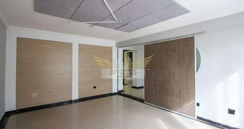 Salão comercial para alugar, 100m² - bairro jardim, santo andré/sp.