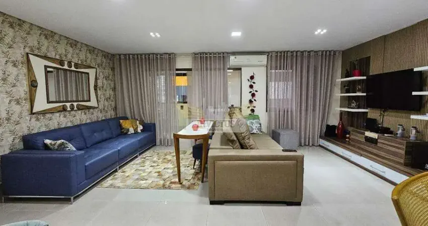 Apartamento com 3 quartos no condomínio residencial paineiras para comprar, 122m² - bairro jardim, santo andré/sp.