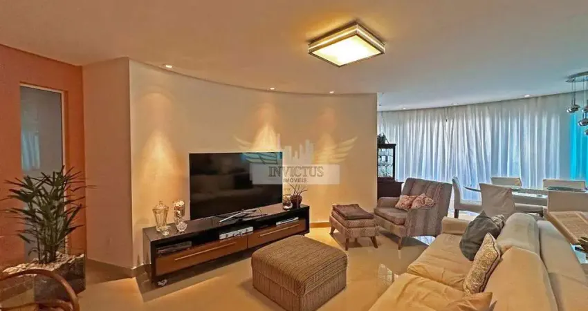 Apartamento com 4 quartos no residencial toulouse lautrec para alugar, 216m² - vila bastos, santo andré/sp.