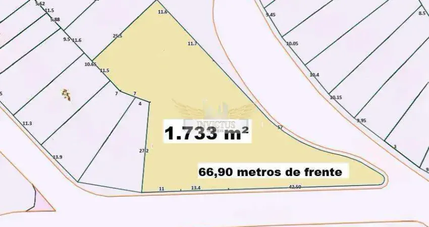 Terreno de esquina com duas frentes para comprar, 1.733m² - vila guiomar, santo andré/sp.