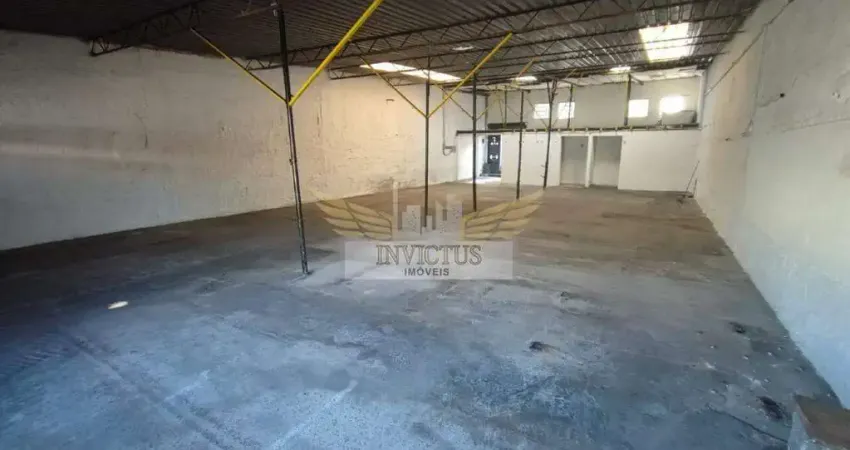 Salão comercial para alugar, 200m² - vila luzita, santo andré/sp.