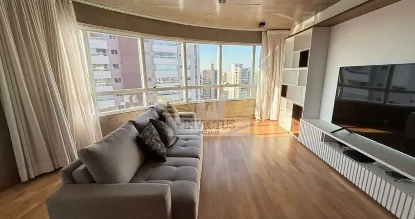 Apartamento com 3 quartos para alugar no edifício calder, 110m² - bairro jardim, santo andré/sp.