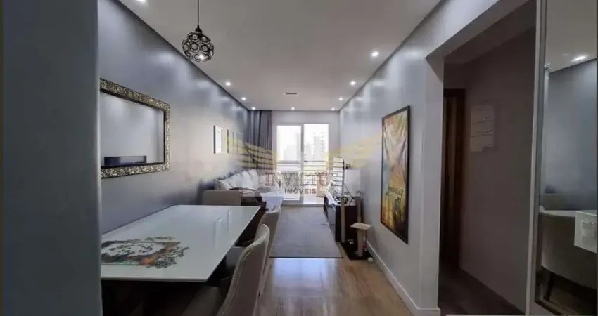 Apartamento com 2 quartos no condomínio way para comprar, 58m² - parque das nações, santo andré/sp.