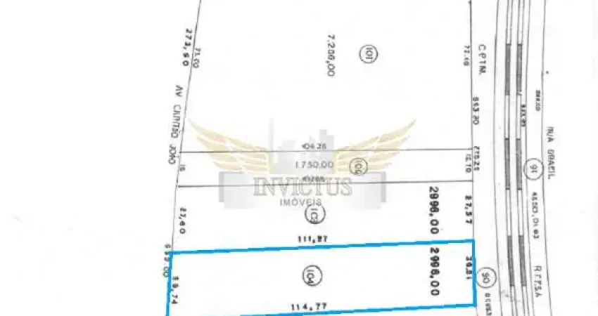 Terreno comercial para comprar, 2.996m² - matriz, mauá/sp.