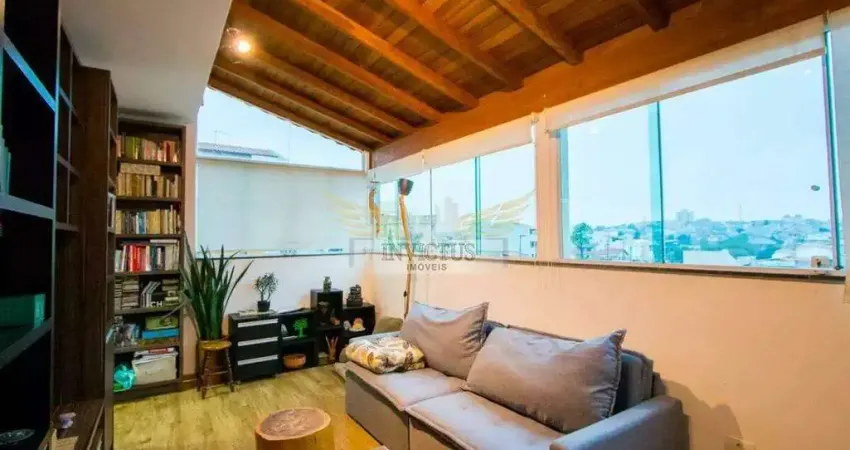 Cobertura sem condomínio com 2 quartos para comprar, 98m² - vila helena, santo andré/sp.