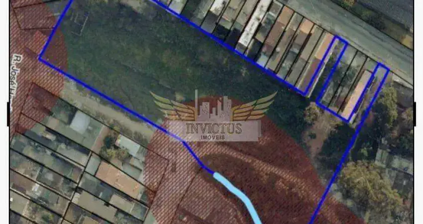 Terreno ideal para loteamento ou empreendimento residencial, 6.924m² - jardim estrela, mauá/sp.