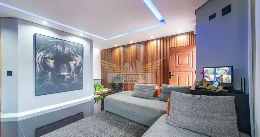 Sobrado mobiliado com 3 quartos para alugar, 148m² - vila guaraciaba, santo andré/sp.