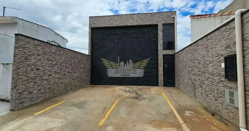 Salão/galpão comercial para alugar, 230m² - jardim stella, santo andré/sp.