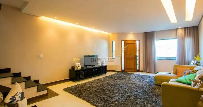 Sobrado com 3 quartos para alugar, 260m² - jardim las vegas, santo andré/sp.