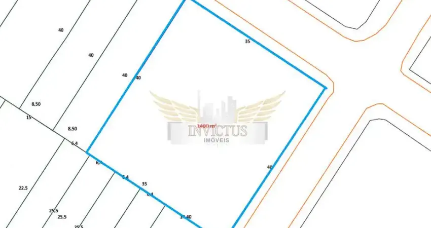 Terreno comercial para alugar, 1.400m² - vila homero thon, santo andré/sp.