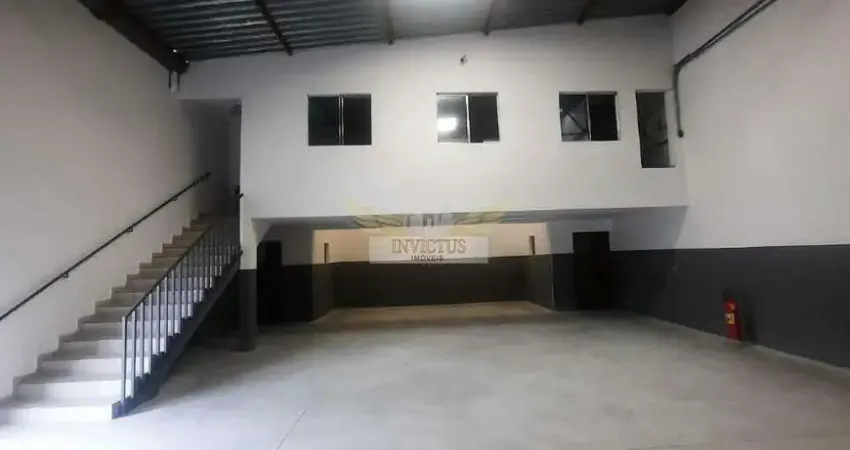 Galpão comercial para alugar, 350m² - jardim bom pastor, santo andré/sp.