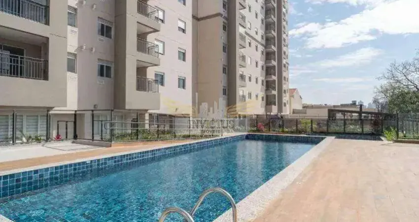 Apartamento com 2 quartos no condomínio solpistic para comprar, 68m² - casa branca, santo andé/sp.