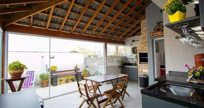 Cobertura sem condomínio com 2 dormitórios para comprar, 82m² - vila américa, santo andré/sp.