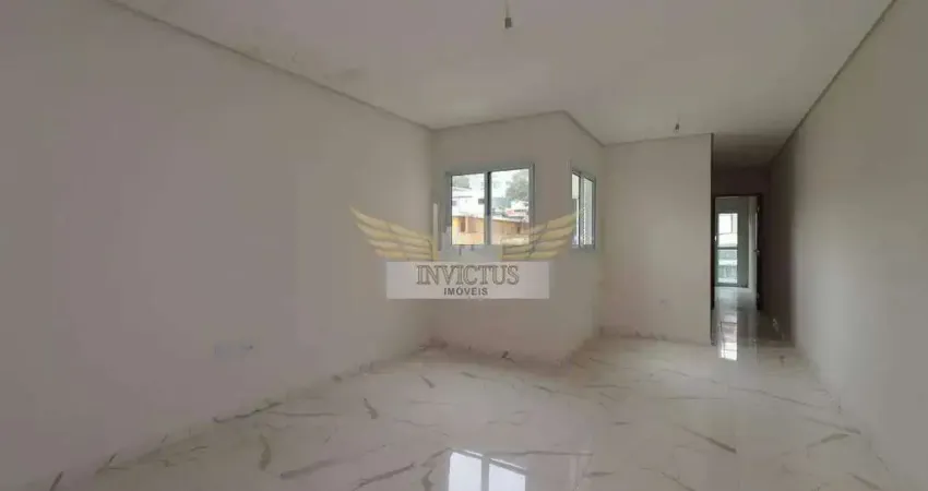 Cobertura sem condomínio com 2 quartos para alugar, 78m² - jardim guarará, santo andré/sp.