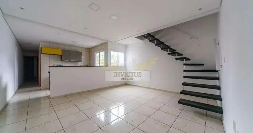 Cobertura sem condomínio com 3 quartos para alugar, 121m² - vila pires, santo andré/sp.