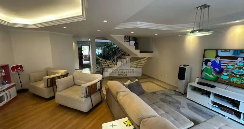 Sobrado com 4 quartos para comprar, 318m² - parque das nações, santo andré/sp.