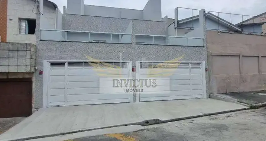 Sobrado novo com 3 quartos para alugar, 150m² - jardim do estádio, santo andré/sp.