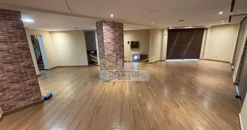 Salão comercial para alugar, 278m² - vila assunção, santo andré/sp.