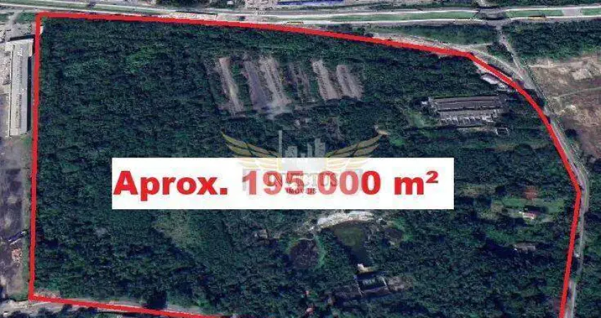 Oportunidade única, terreno comercial/industrial à venda, 195.000m² - vargem grande, rio de janeiro/sp.