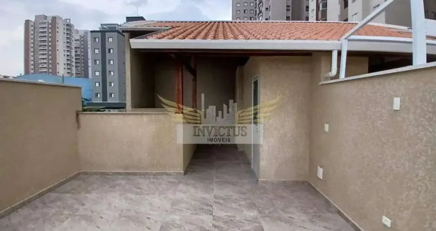 Cobertura sem condomínio com 2 quartos para comprar, 95m² - vila pires, santo andré/sp.