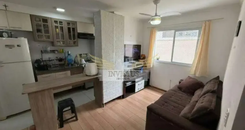 Apartamento com 2 quartos no condomínio the place para comprar, 47m² - centro, santo andré/sp.