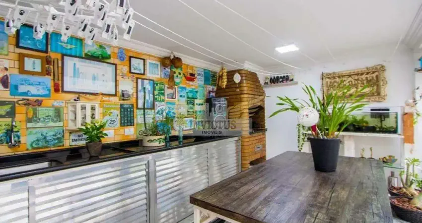 Casa térrea com 3 dormitórios para comprar, 222m² - bairro campestre, santo andré/sp.