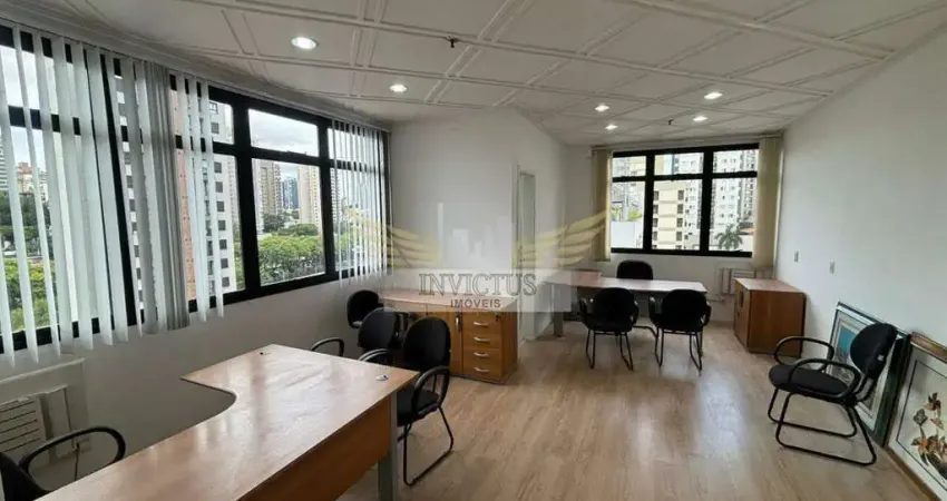 Sala comercial no edifício works empresarial center para alugar, 45m² - campestre, santo andré/sp.