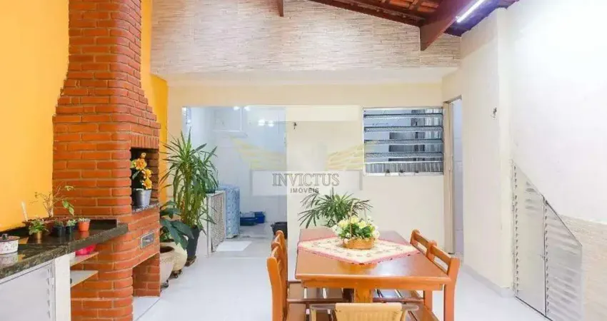 Casa terrea com 3 dormitórios para comprar, 155m² - vila curuçá, santo andré/sp.