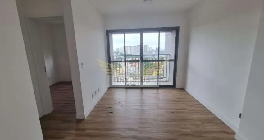 Apartamento com 2 quartos no edifício kyros para alugar, 60m² - vila assunção, santo andré/sp.