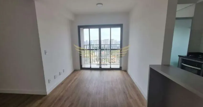 Apartamento com 2 quartos no edifício kyros para alugar, 60m² - vila assunção, santo andré/sp.