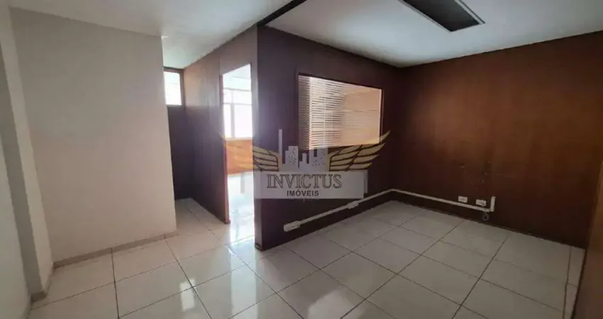 Conjunto comercial de 3 salas para alugar no condomínio metropolitan, 55m² - vila bastos, santo andré/sp.