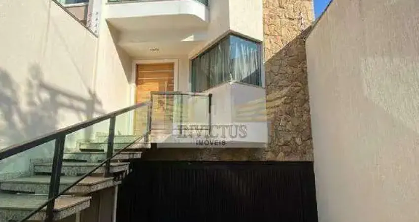 Sobrado com 4 Quartos para Comprar, 344m² - Parque das Nações, Santo André/SP.