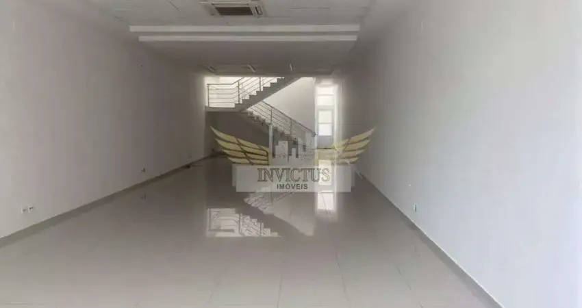 Salão Comercial para Alugar, 207m² - Vila Bastos, Santo André/SP.