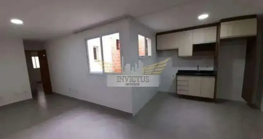 Cobertura sem Condomínio com 2 Quartos para Alugar, 140m² - Campestre, Santo André/SP