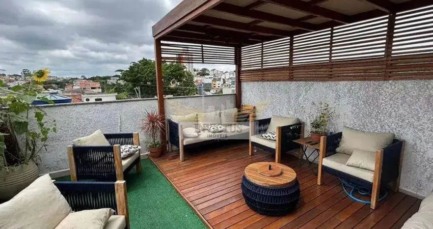 Cobertura sem Condomínio com 2 Quartos para Comprar, 90m² - Parque Novo Oratório, Santo André/SP.